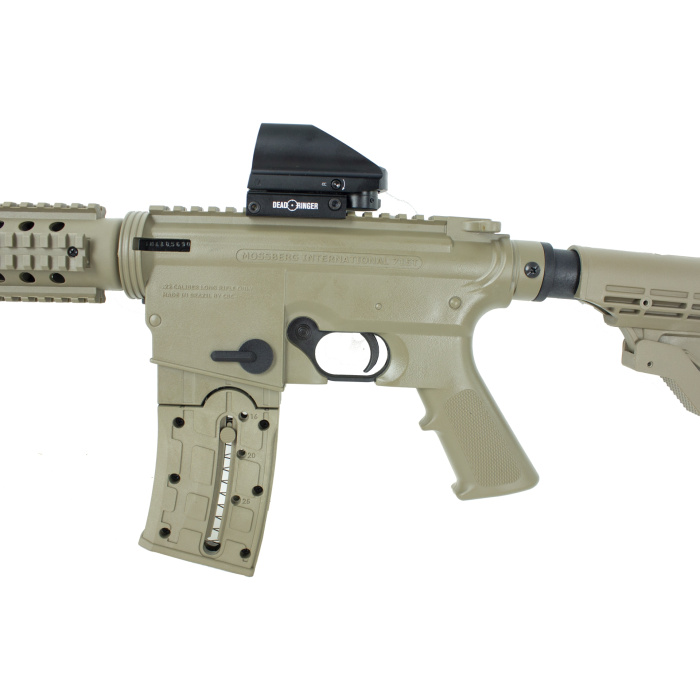 Karabinek samopowtarzalny MOSSBERG 715T kal .22 LR, TAN, z kolimatorem, z mag. 25-nabojowym